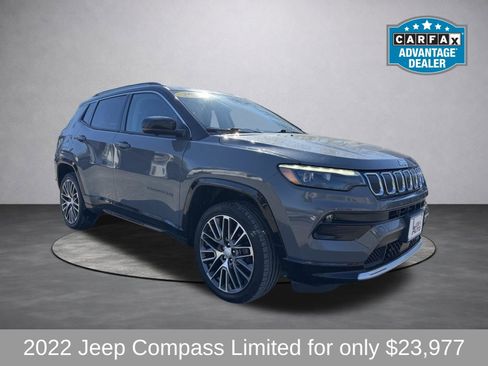 Used 2022 Jeep Compass Limited w/ Elite Group image 1