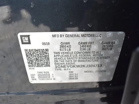 Used 2019 Chevrolet Traverse LT w/ LPO, Floor Liner Package AWD/4WD image 39