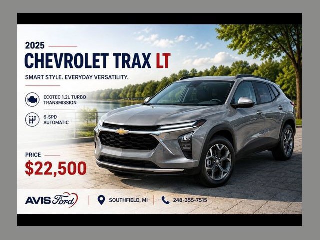 Used 2025 Chevrolet Trax LT FWD image 1