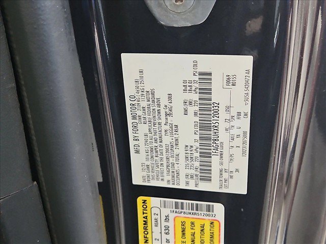 Used 2024 Ford Mustang Premium RWD image 23