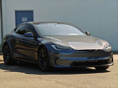 Used 2021 Tesla Model S Plaid AWD/4WD image 1