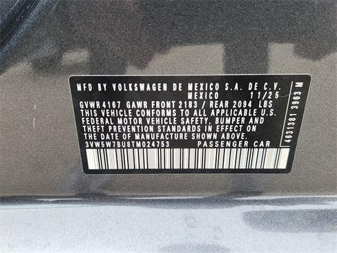 New 2026 Volkswagen Jetta S image 10