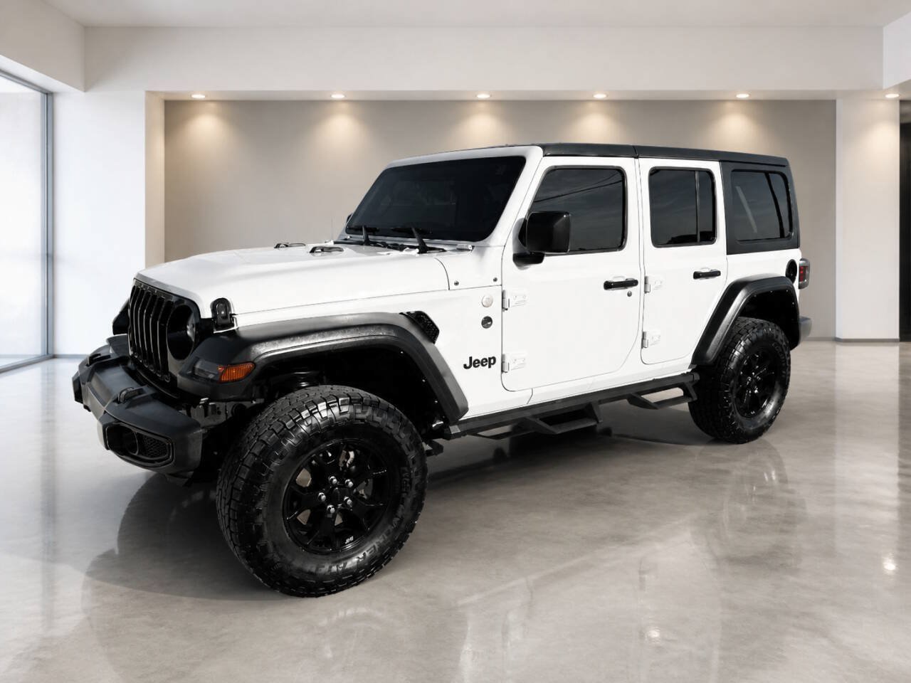 Used 2021 Jeep Wrangler Unlimited Sport AWD/4WD image 2