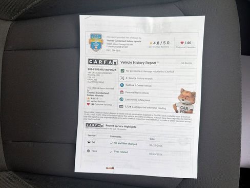 Used 2024 Subaru Impreza 2.0i image 38