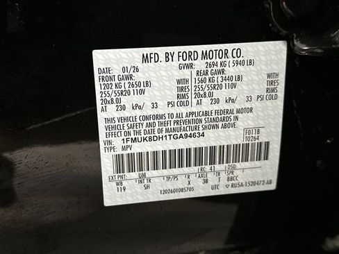 New 2026 Ford Explorer Active w/ Active Comfort Package image 38