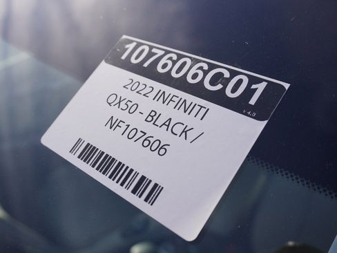 Used 2022 INFINITI QX50 Essential w/ Cargo Package image 62