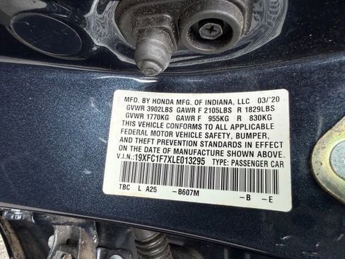 Used 2020 Honda Civic EX-L image 36