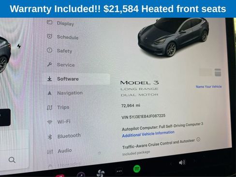 Used 2018 Tesla Model 3 Long Range AWD/4WD image 21