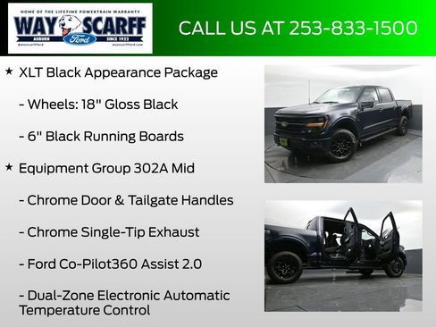 New 2025 Ford F150 XLT w/ Equipment Group 302A MID image 12