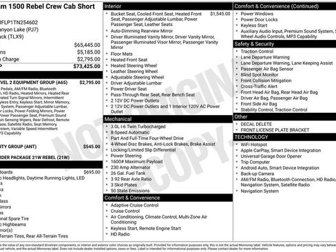 Used 2026 RAM 1500 Rebel w/ Rebel Level 2 Equipment Group AWD/4WD image 2