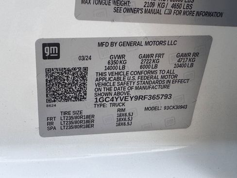 Used 2024 Chevrolet Silverado 3500 High Country w/ Technology Package image 33