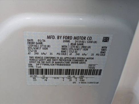 New 2026 Ford Maverick XLT w/ Equipment Group 301A AWD/4WD image 17