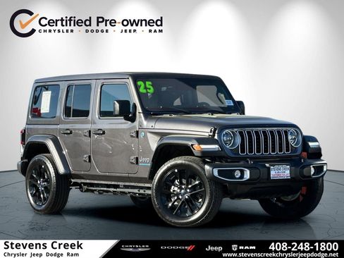 Used 2025 Jeep Wrangler Unlimited Sahara w/ Safety Group image 1