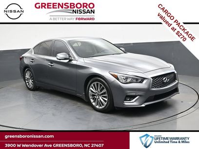 Used 2023 INFINITI Q50 Luxe w/ Cargo Package