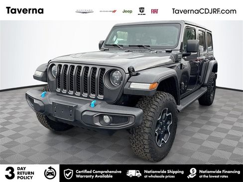 Used 2023 Jeep Wrangler Unlimited Rubicon 4xe image 1