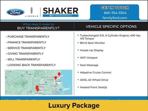 New 2025 Lincoln Aviator Reserve w/ Equipment Group 201A image 4