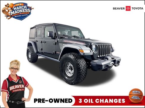 Used 2020 Jeep Wrangler Unlimited Rubicon w/ Steel Bumper Group image 1