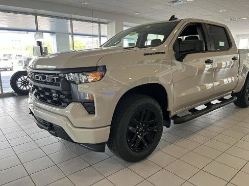 New 2026 Chevrolet Silverado 1500 Custom w/ Turbomax Blackout Package AWD/4WD image 1