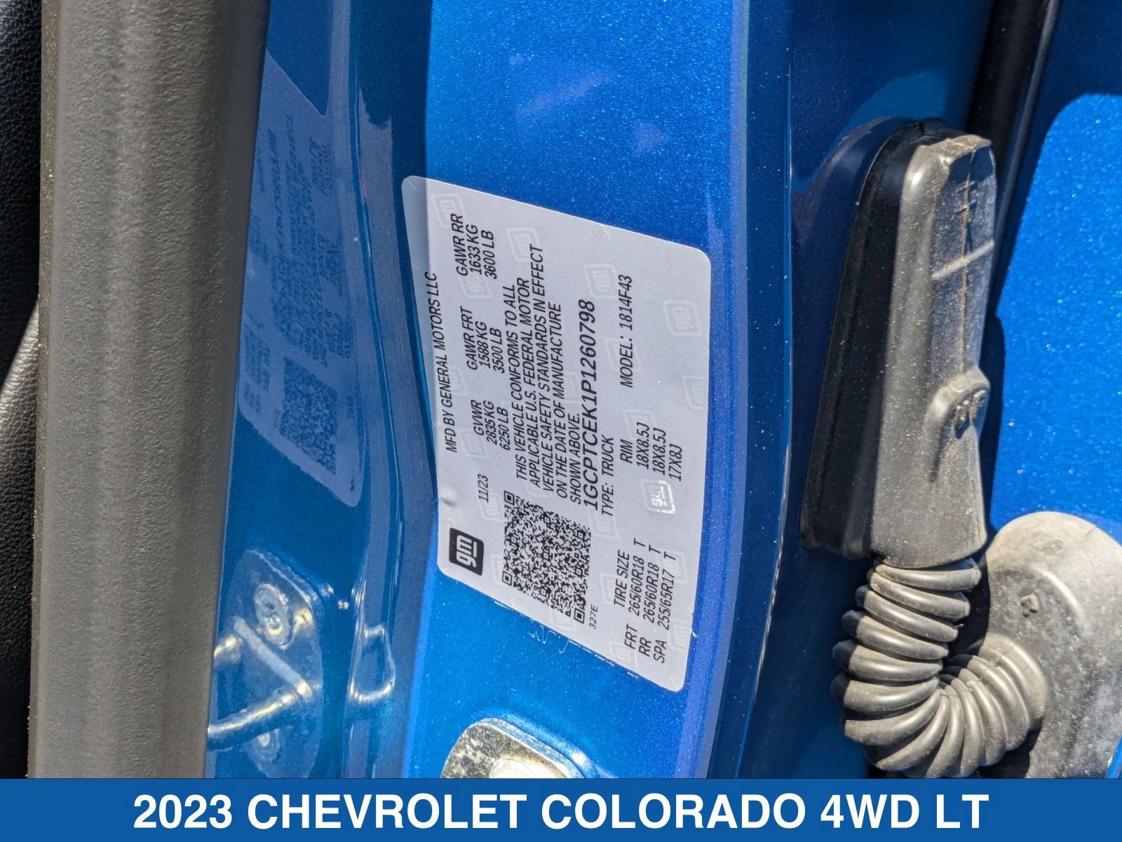 Used 2023 Chevrolet Colorado LT w/ LT Convenience Package III AWD/4WD image 37