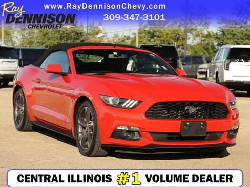 Used 2015 Ford Mustang Convertible w/ Equipment Group 051A RWD image 1