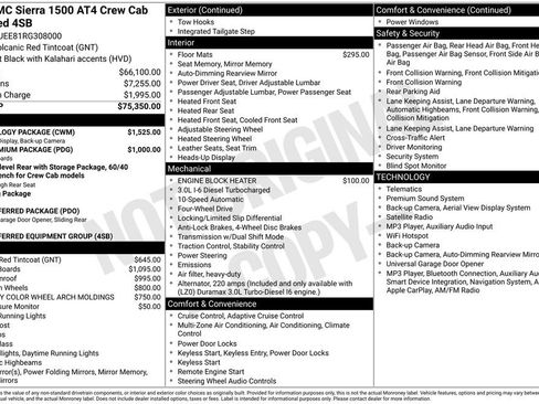 Used 2024 GMC Sierra 1500 AT4 w/ Technology Package AWD/4WD image 18