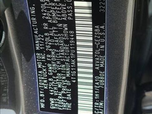 Certified 2023 Toyota Camry SE FWD image 22