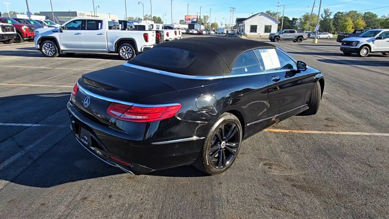Used 2017 Mercedes-Benz S 550 Cabriolet w/ Premium Package image 2