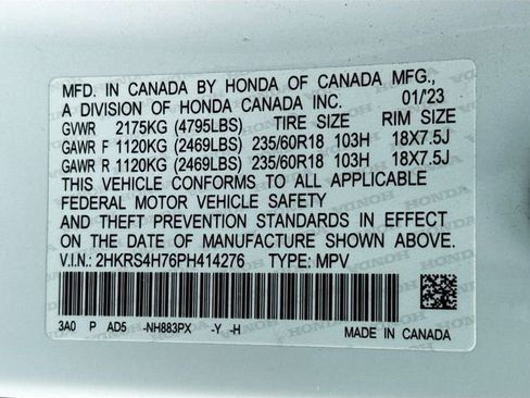 Certified 2023 Honda CR-V EX-L image 37