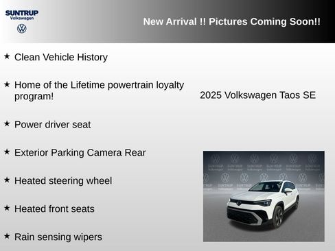Used 2025 Volkswagen Taos SE AWD/4WD image 5