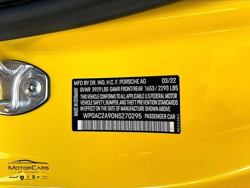 Used 2022 Porsche 911 GT3 RWD image 27