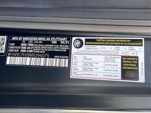 Used 2021 Mercedes-Benz G 63 AMG 4MATIC image 33