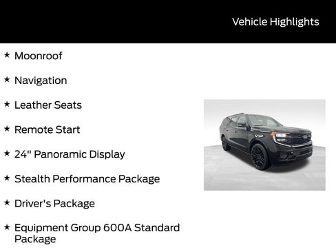 New 2026 Ford Expedition Max Platinum w/ Stealth Performance Package image 5