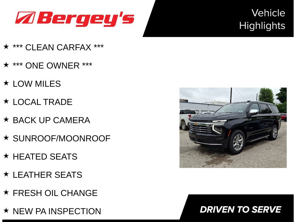Used 2026 Chevrolet Tahoe Premier w/ Sun And Tow Package AWD/4WD image 4