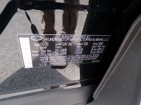 Certified 2023 Hyundai Santa Fe SEL w/ Premium Package AWD/4WD image 36