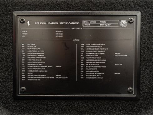 Used 2024 Ferrari SF90 Spider image 38