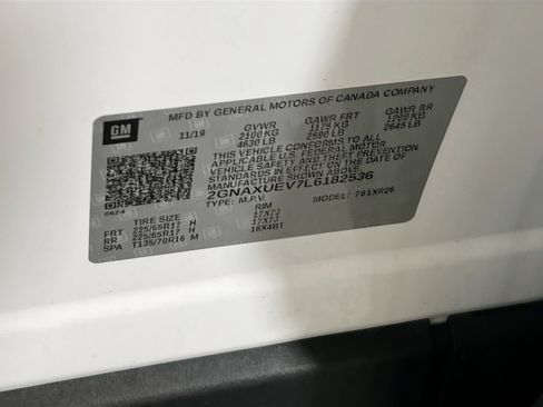Used 2020 Chevrolet Equinox LT AWD/4WD image 29