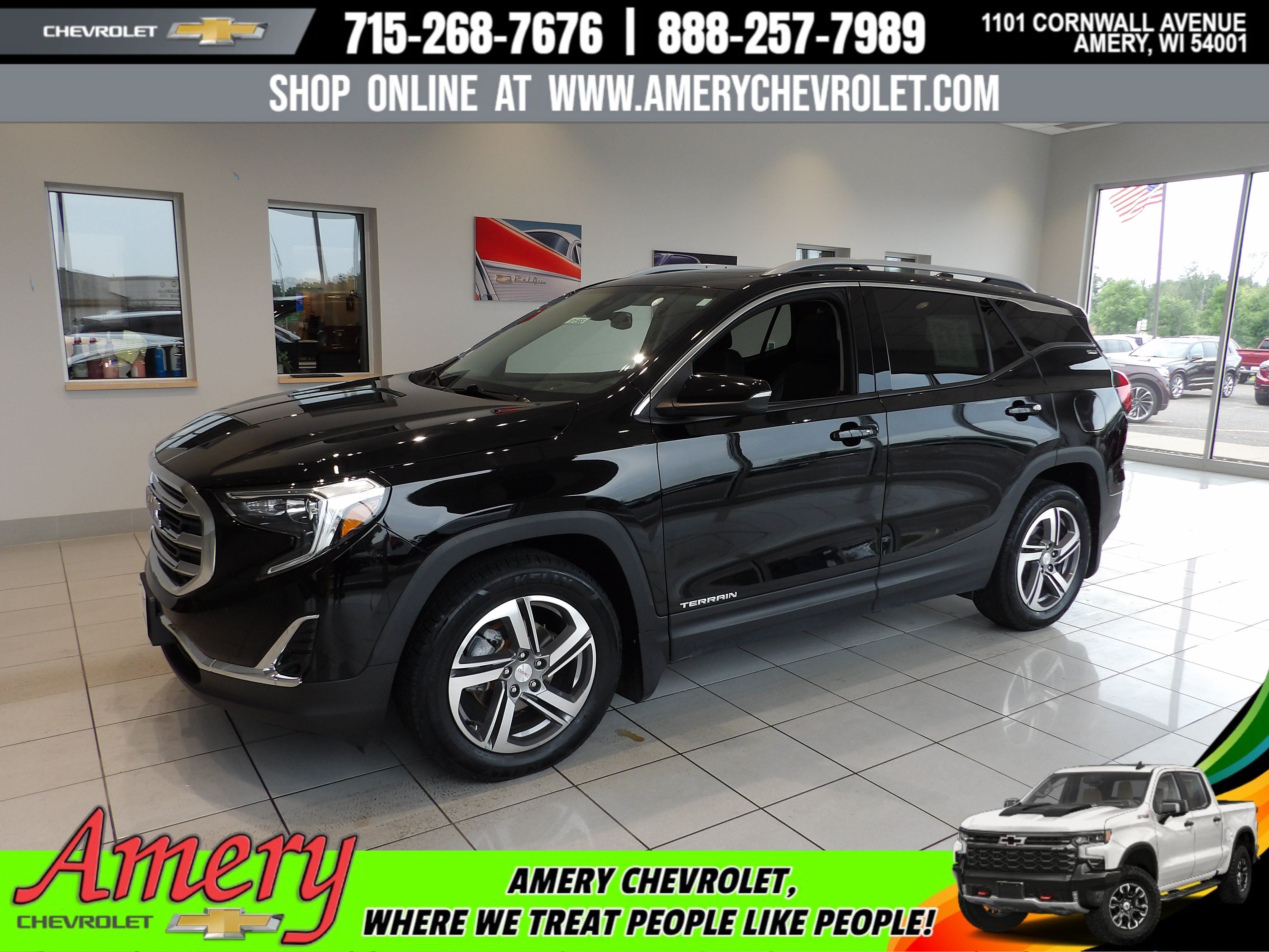 Used 2021 GMC Terrain SLT w/ Infotainment Package II AWD/4WD image 1