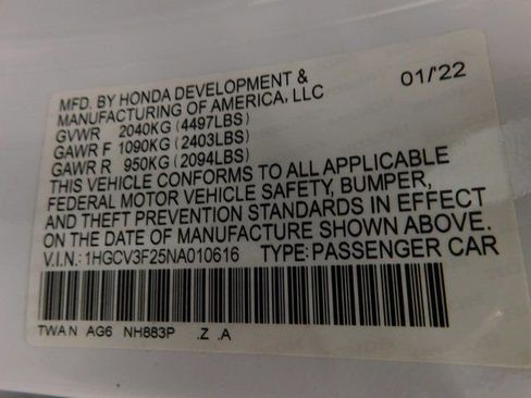 Used 2022 Honda Accord Sport image 54