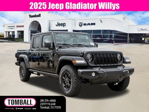 New 2025 Jeep Gladiator Willys image 1