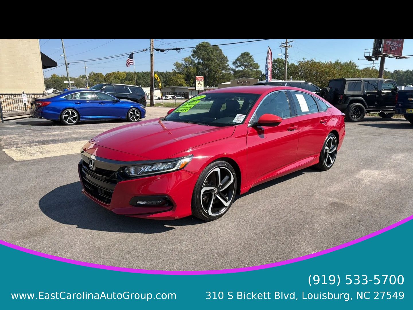 Used 2020 Honda Accord Sport image 1