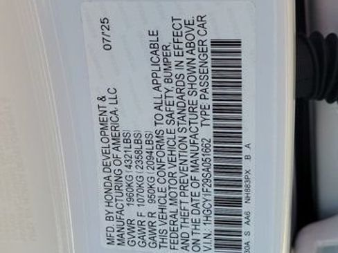 Used 2025 Honda Accord LX image 33
