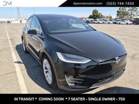 Used 2018 Tesla Model X 75D AWD/4WD image 1