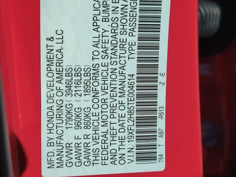 New 2026 Honda Civic Sport image 30