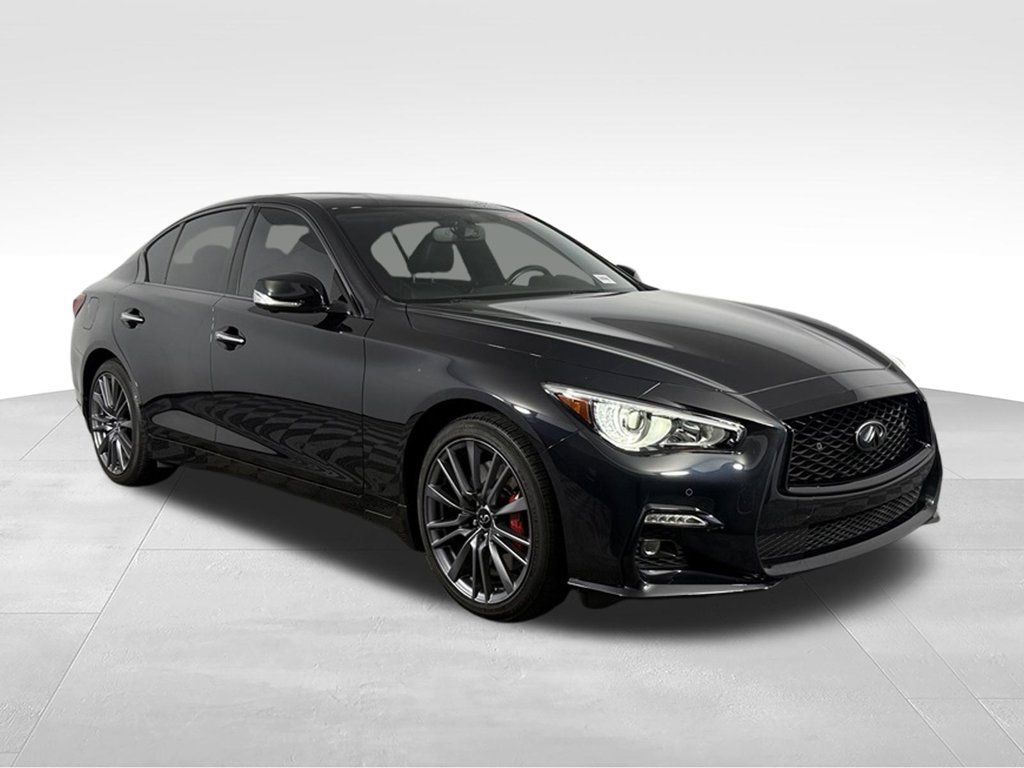 Used 2024 INFINITI Q50 Red Sport 400 w/ Black Opal Edition AWD/4WD image 4
