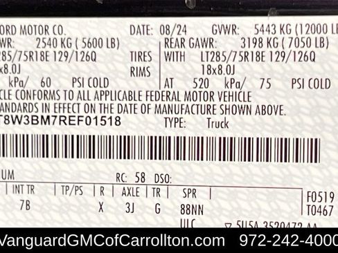 Used 2024 Ford F350 Platinum w/ Tremor Off-Road Package image 32