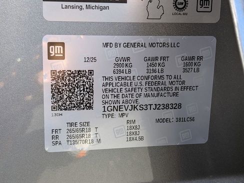 New 2026 Chevrolet Traverse Z71 w/ Driver Confidence Package image 37