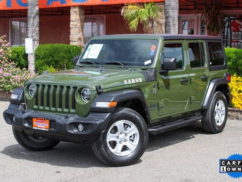 Used 2022 Jeep Wrangler Unlimited Sport image 4