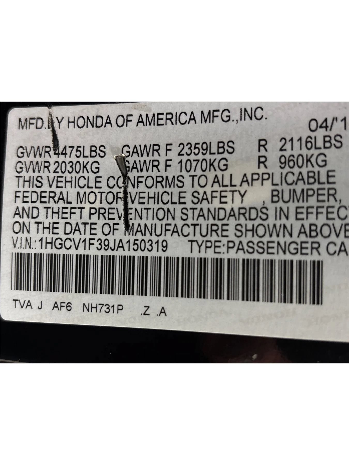 Used 2018 Honda Accord Sport image 27