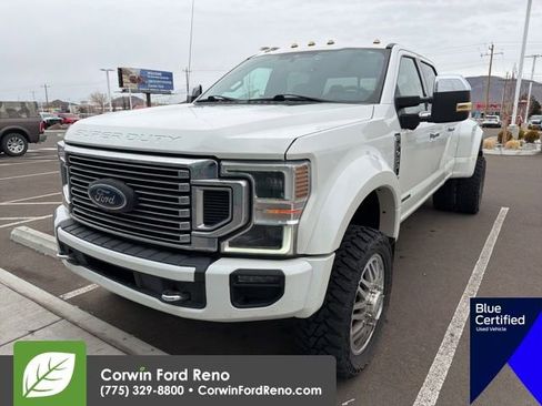 Used 2020 Ford F450 Platinum w/ FX4 Off-Road Package image 4