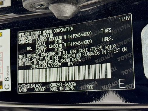 Certified 2020 Toyota 4Runner Limited image 34